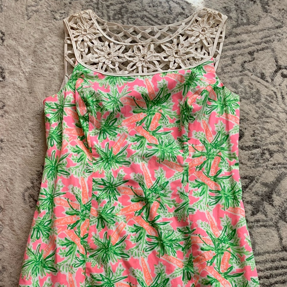 Lilly pulitzer carrot dress size 10